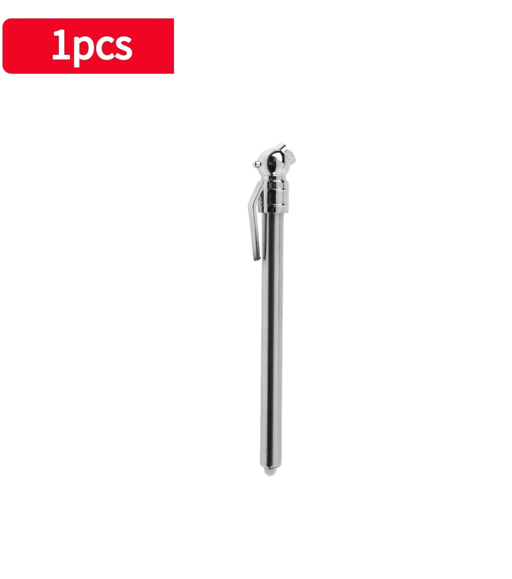 1-5pcs Stainless Steel Pen Shaped Car Vehicle Tire Pressure Gauge Test Meter Gauge Portable Car Tire Pressure Gauge Barometer