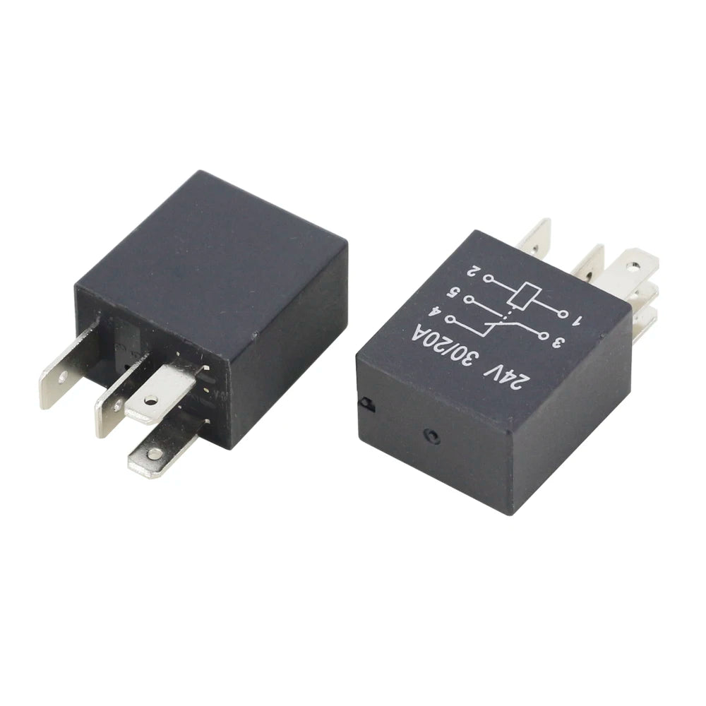 1 PC 4 Pin/5 Pin 30A 12V/24V Violet Series 4-pin/5-pin Automotive Relay