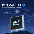 4PCS nRF24L01 nRF24L01P 2.4GHz PA LNA 20dBm Wireless Module SPI Antenna SMA-K Transceiver Receiver Tansmitter EBYTE E01 Series