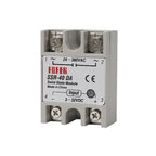 10A SSR 25A Solid State Relay 40A Output 3-32VDC 24-480VAC 220V Single Phase DC TO AC 40A Relay SSR HeatSink SSR 40DA
