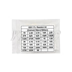 0402 0603 0805 1206 1210 2512 1% 5% 200pcs 660pcs 720pcs 4000pcs smd resistor kit assorted kit 10k 100k 1k 1r 100r 220r 1% 5%