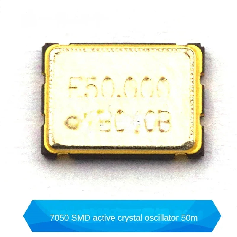 7050 SMD Active Crystal Oscillator SMD Active Clock Oscillator 5x7mm 4-pin 25M 25MHz 4M 6M/8/12/24/25/27/30/32/40/48/50/100M