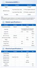WitMotion WT9011DCL Bluetooth 5.0 Accelerometer Gyroscope Angle Sensor Electronic Compass Magnetometer Inclinometer
