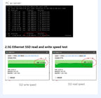 Raspberry Pi CM5_NAS_M.2 board,3* NVME ssd, M.2 support 22110 2280 2242,2.5Gbps ETH and GIGA ethernet, OpenMediaVault,4*PCIE