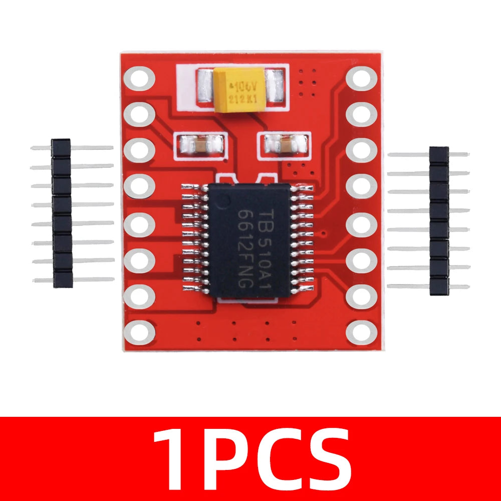 TB6612FNG Dual Motor Driver - 1A Motor Control Module for Arduino Microcontroller, Superior to L298N