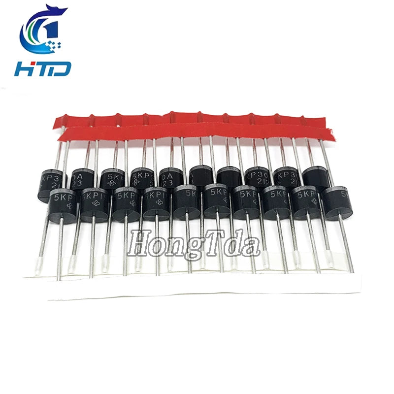 10PCS TVS Diodes P600/R-6 5KP8.5A 5KP9.0A 5KP10A 5KP11A 5KP12A 5KP13A 5KP14A 5KP15A 5KP16A 5KP17A 5KP18A 5KP20A 5KP22A 5KP24A