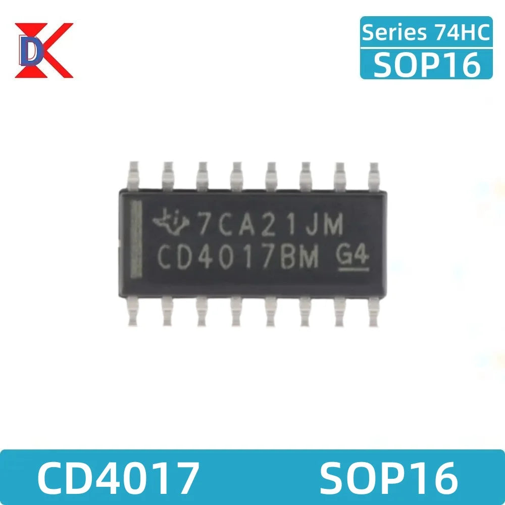 Logic gate IC chip 10PCS CD4011 CD4001 CD4094 CD4060 CD4069 CD40106 CD4051 CD4052 CD4053 CD4093 CD4013 CD4017 SOP14 SOP16