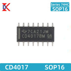 Logic gate IC chip 10PCS CD4011 CD4001 CD4094 CD4060 CD4069 CD40106 CD4051 CD4052 CD4053 CD4093 CD4013 CD4017 SOP14 SOP16