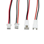 10/5Pcs JST XH 2.54mm Pitch 2 Pin XH2.54 Male Plug / Female Socket Wire Cord Connector 26AWG PVC Wires Length 200mm