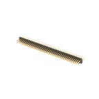 10pcs/Lot 1.27mm 1*40 2*40 Pin Header Male Pitch Male Single/Double Row Pin Header Strip Gold Plated Copper Connector