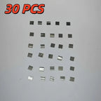 10/30Pcs Silver Solder Sheets  - High/Med/Low Temp DIY Jewelry Welding Supplies  Jewelry Processing Tool
