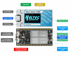 Heltec Mesh Node T096 Case Kit nRF52840 SX1262 LoRa Tracker Ultra-low Power BLE GNSS 28dBm Meshtastic MeshCore Excluded Battery