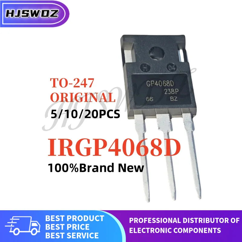 5-20PCS Original IRGP4068D GP4068D-E IRGP4068D-E GP4068D TO-247 48A 600V IGBT r In Stock