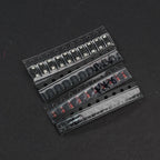 350pcs SMD Transistor and Diode Assortment Kit 1N4148 M1 S9012 S9013 S9014 S9015 S9018 S8550 S8050 2N2222 2N3904 SOT-23 PNP/NPN