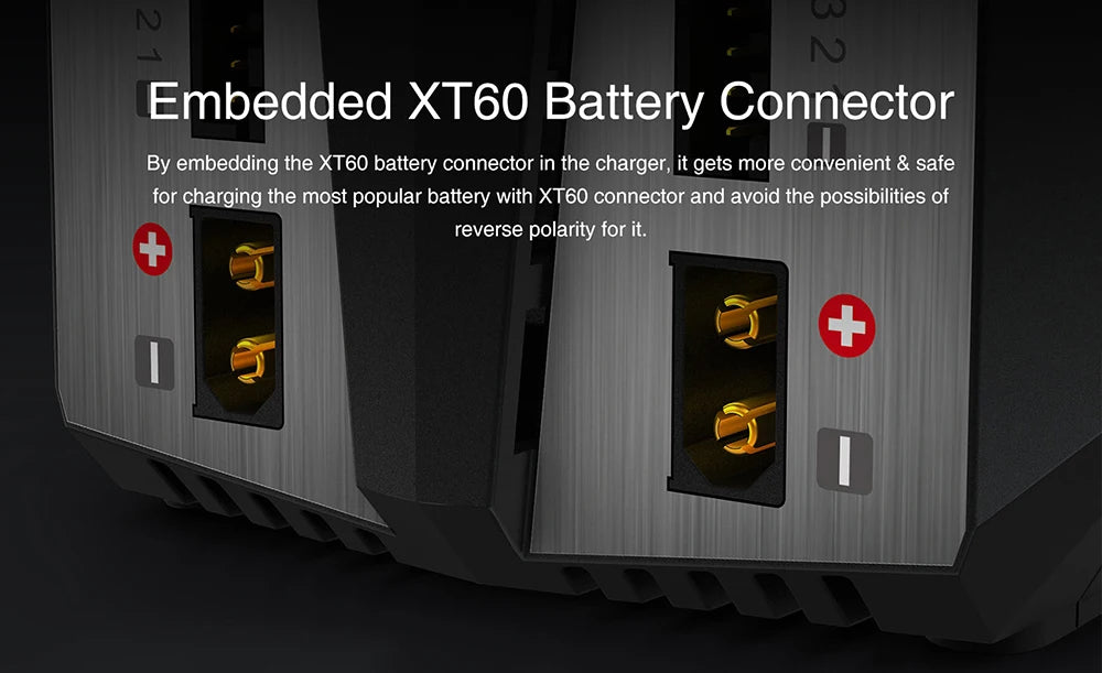 SKYRC T100 AC Lipo Battery Balance Charger Dual 5A 2X50W for 2-4S NiMH / NiCd / LiPo / LiFe / Lilon / LiHV  RC Car Charger