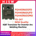 5/10PCS 100% NEW Quality FGH40N60SFD FGH40N60UFD FGH40N60SMD FGH 40N60SFD 40N60UFD 40N60SMD TO-247 40A 600V IGBT Transistor