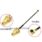 5piece SMA Connector Cable Female to uFL/u.FL/IPX/IPEX RF Coax Adapter Assembly RG178 Pigtail Cable 1.13mm