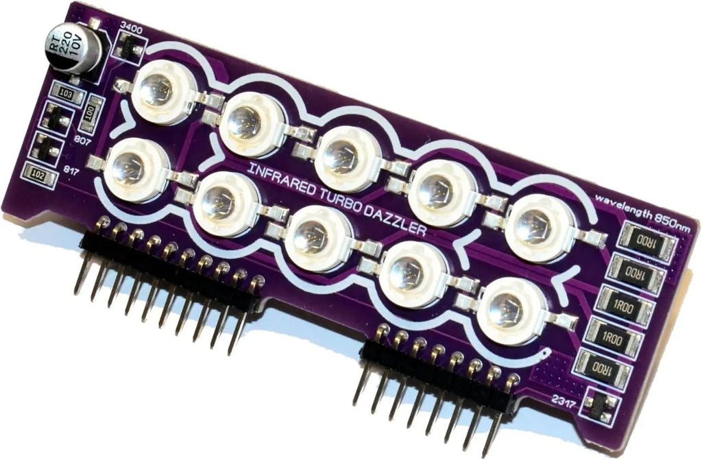 High Power Infrared Transmitter Module Compatible with Flipper Zero, Long Range IR Accessory