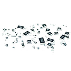 5000PCS/Lot 0603 Resistor 0R~10M  1K 2.2K 10K 100K 4.7K 1M 10 22 33 100 150 220 470 Ohm 1R 49.9R 270R 150R 330R 499R Accuracy 1%