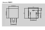 CF13 CF14 JL-02 3-Pin LED Flasher Relay, Hyper Flash Fix Turn Signal Relay 12V for Car Motorcycle LED Lights