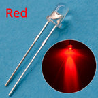 100/1000Pcs F3 3mm Round LED Assortment Kit Ultra Super Bright Light Emitting Diodes Bulb Lamp Red Green Blue Water Clear Diode