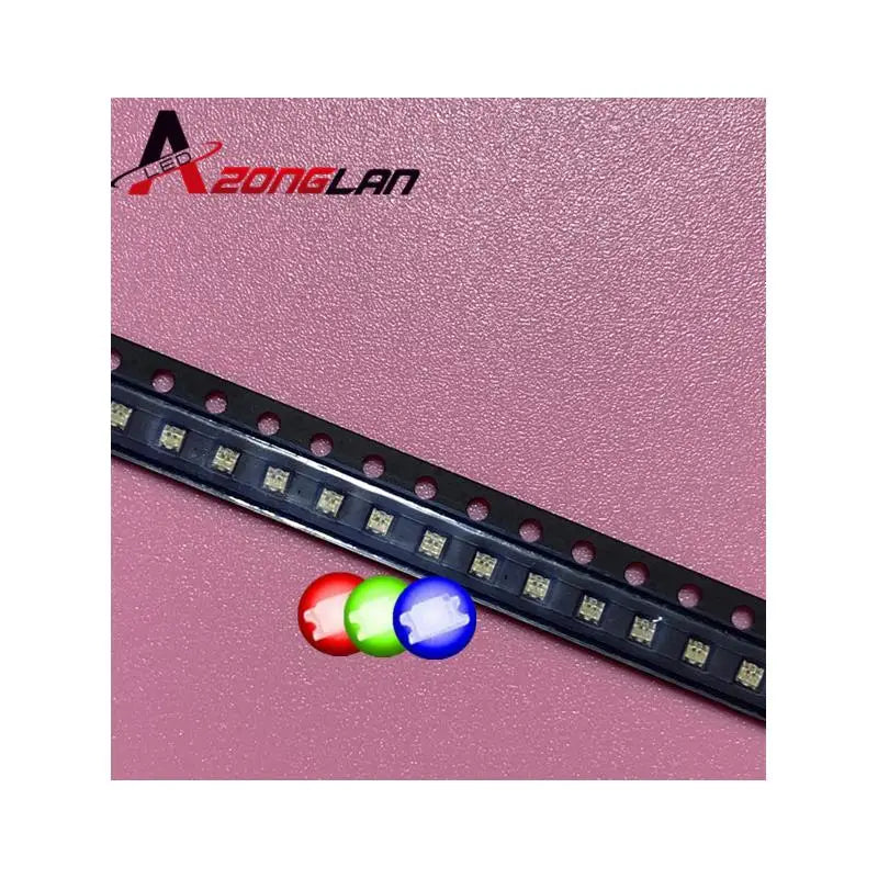 100pcs SMD LED 0402 1615 0807 1206 5050 3528 RGB 4Pin Diode LED High quality, high brightness color red green blue
