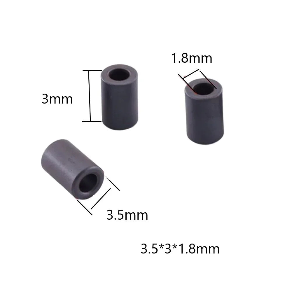 For Clearer Audio Output 3.5*3*1.2MM Ferrite Bead Anti-interference Clip Voltage Spike Protection For Radio Equipment