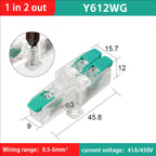 Fast Wiring Wire Connectors Splitter Terminal Blocks Quick Plug-in Connector Conductor Cable Junction Box