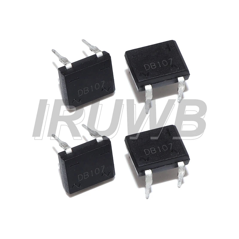 1A 1000V DIP4 DB107 Diode Bridge Single Phases Diode Rectifier Bridges Electronica Componentes