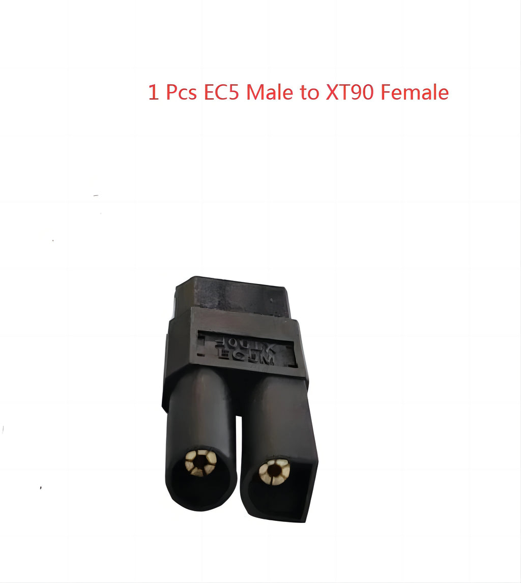 EC5 Male to XT90 Female XT90 Male to EC5 Female XT60 One Piece Adaptor Plug for RC hobby  plane boat car charger accessories