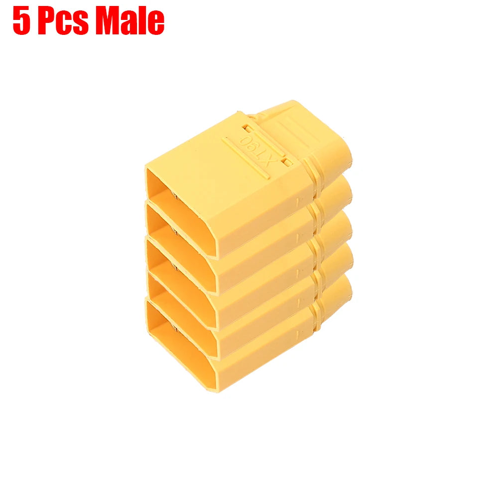 1/10sets XT90 Male and Female Bullet Connector Plug for RC Lipo Battery Motor Banana Male Female Adapter Home Charge Lead Plugs
