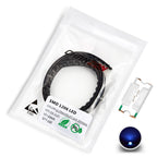 SMD 1206 LED Emitting Diode Kit Micro SMT Lamp Chip Light Beads Warm White Red Green Blue Yellow Orange UV Pink Multicolor 3V