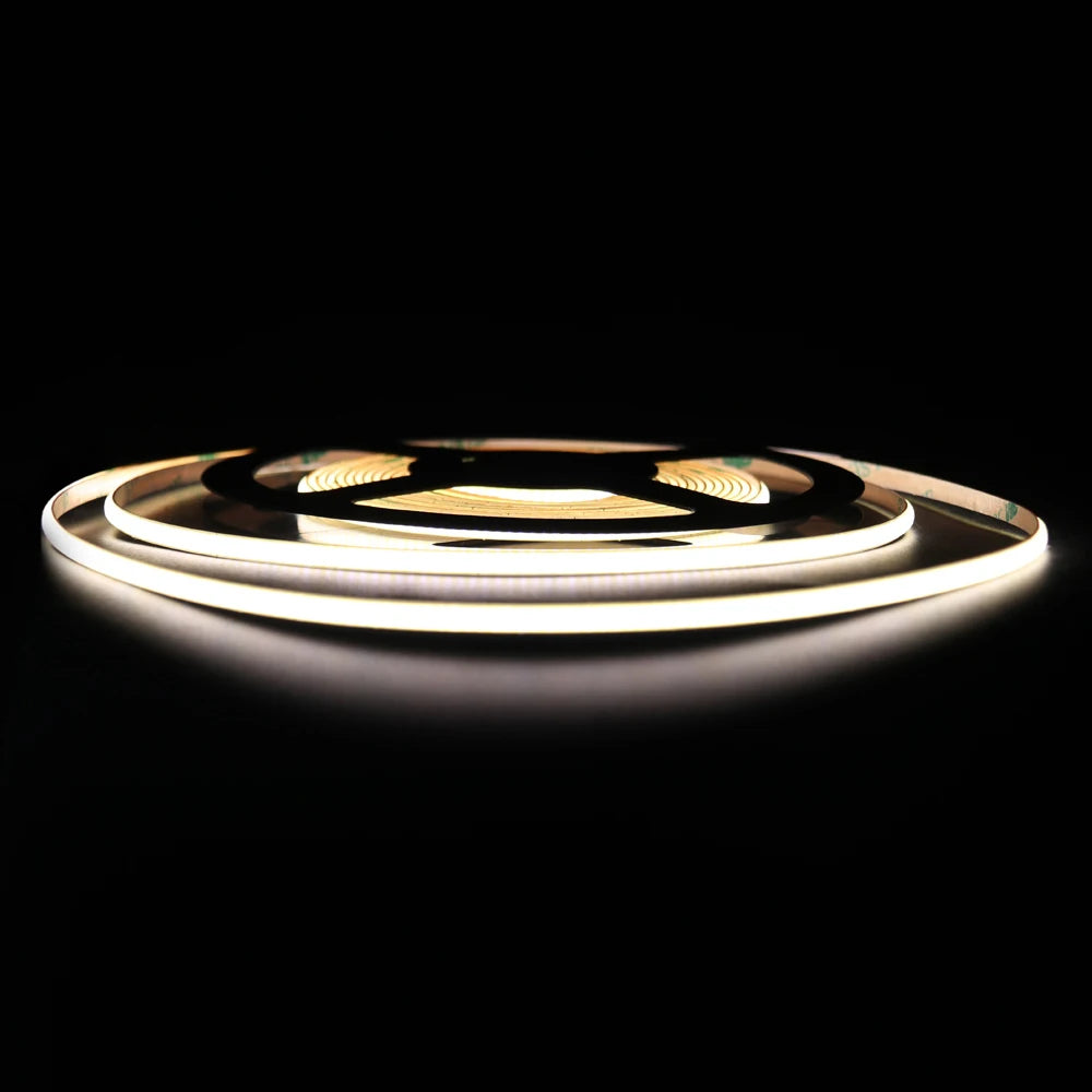 5V USB Tuya WiFi Tuya Zigbee 3mm 4mm Ultra Thin COB LED Strip Lights for Home Decor DIY Blue/Pink/Purple High Density LED Tape