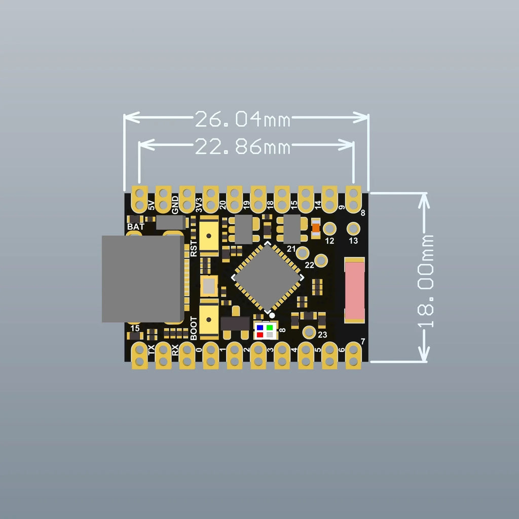 ESP32 C6 SuperMini Development Board Microcontroller Programming Learning Core Board for IoT Smart Home Project