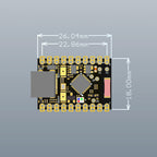 ESP32 C6 SuperMini Development Board Microcontroller Programming Learning Core Board for IoT Smart Home Project