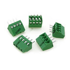 5PCS KF120 2P 3P 4P 2.54mm Pitch 2p/3p/4p Straight Pin Pcb Screw Terminal Block Connector 2pin 3pin 4pin KF-120 KF120-2p