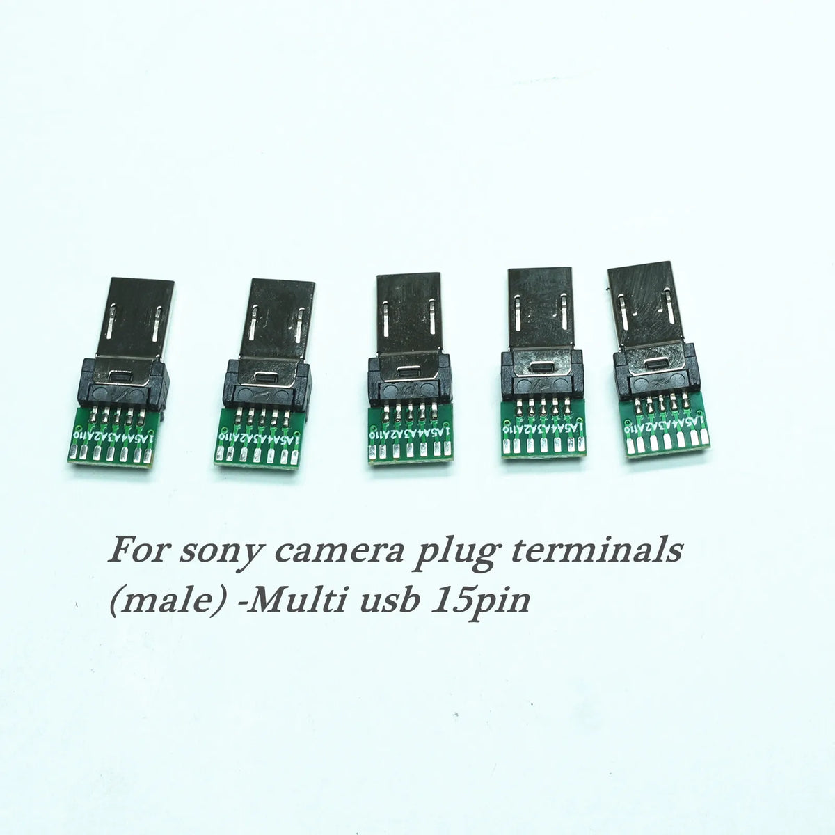 For Sony Camera Camera plug Multi  USB Female Socket Detection Multi 15-pin USB Plug (male)DIY Welding Wire Suitable