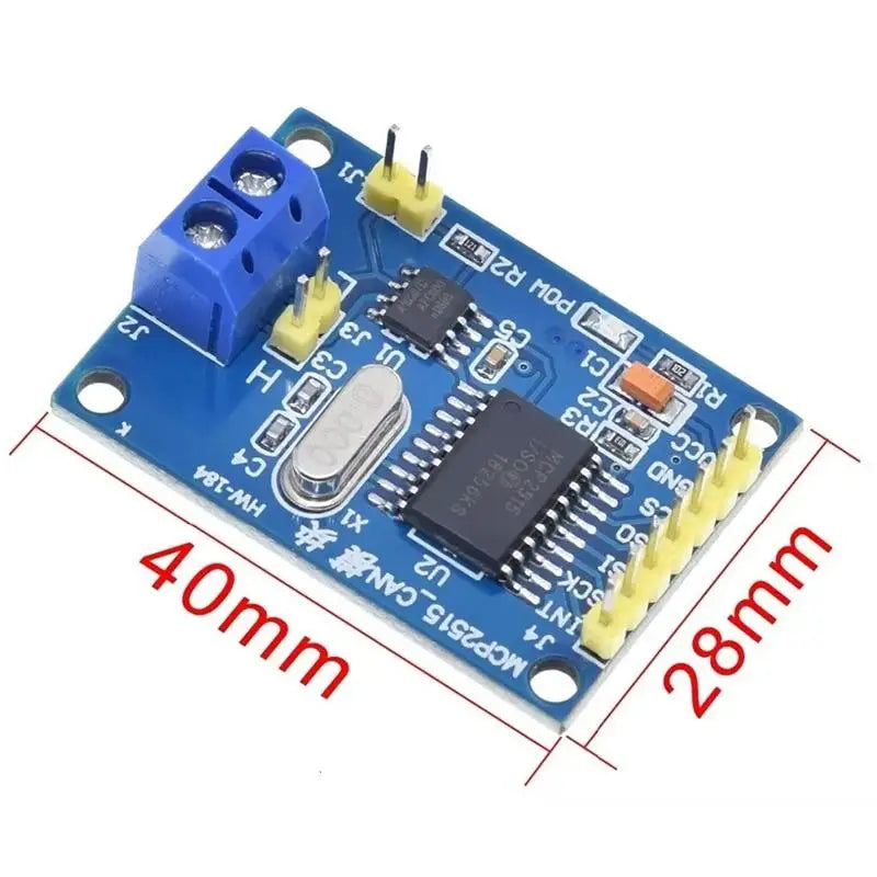 NEw 1PCS MCP2515 CAN Bus Module TJA1050 Receiver SPI For 51 MCU ARM Controller DIY Electronic Development Projects