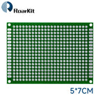 Universal PCB Circuit Protoboard Double Sided Breadboard 2x8 3x7 4x6 5x7 6x8 7x9 8x12 9x15 CM DIY Electronic Kit