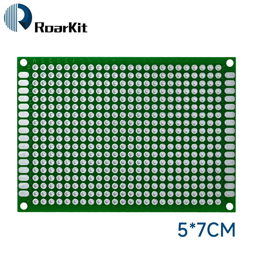 Universal PCB Circuit Protoboard Double Sided Breadboard 2x8 3x7 4x6 5x7 6x8 7x9 8x12 9x15 CM DIY Electronic Kit