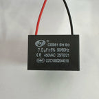 CBB61 Motor Start Capacitor 450V AC Fan Condenser1/1.2/1.5/1.8/2/2.5/3/4/5/6/8/10UF