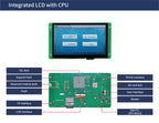 DWIN 7 Inch 800*480 HMI Intelligent TN TFT LCD Display Module UART Commercial Grade Capacitive Touch Screen DMG80480C070_03W
