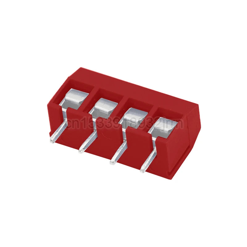 10Pcs KF301 Straight Pin 2P 3P 4P 5P 6P Screw PCB Terminal Blocks Pitch 5.0mm Connector Assortment Kit KF-301