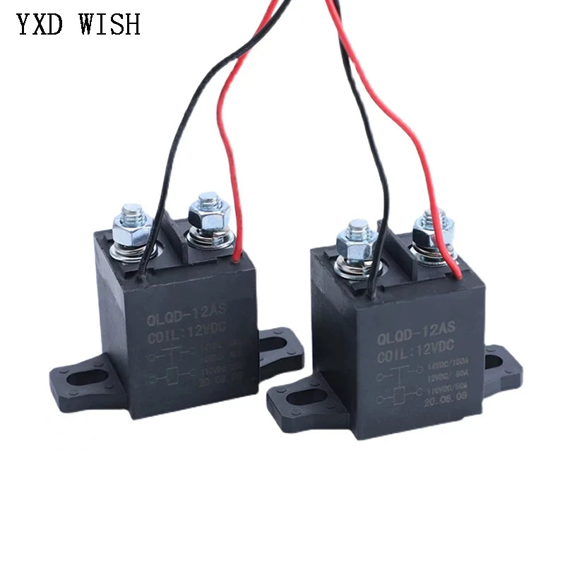 Automotive Relay  12V 24V 36V 48V 60V New Energy Electric Vehicle High Voltage Dc Car Relay Long Time Power 150A 110V Contactor