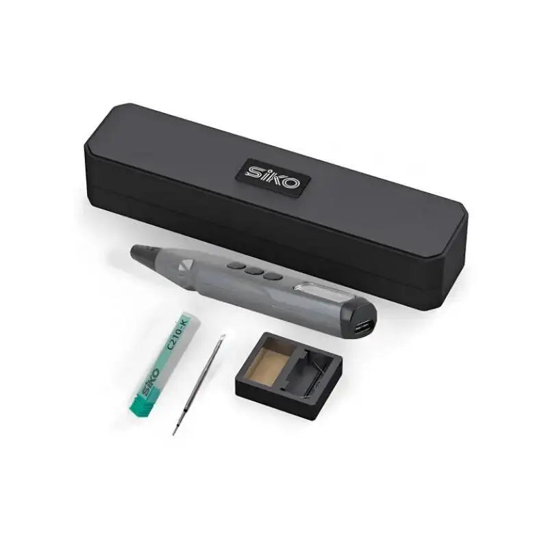 SIKO 30W Smart Soldering Iron 50-450℃ Adjustable 1.9s Rapid Heating IPS Color Screen Type C for iPhone PCB Motherboard Repair
