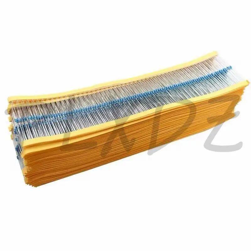 100pcs 1/4W 0R-22M 1% Metal Film Resistor 0.25W 30 33 36 39 43 47 51 56 62 68 75 82 91 100 110 120 130 150 160 180 200 220 R ohm