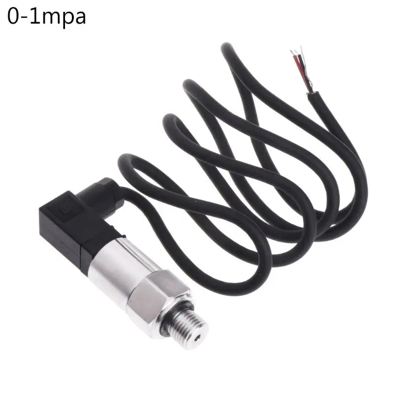 Compact Pressure Transducer 4-20mA Output G1/4" Silicon Pressure Transmitter Transducer for Water Gas Oil Metal