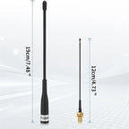 FULL-915Mhz Lora Antenna 10Dbi Gain, Long Range Omni SMA Male With Cable For Meshtastic 2Pcs