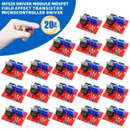 5/10/20PCS 0-24V Top Mosfet Button IRF520 MOS Driver Module for Arduino MCU ARM Raspberry Pi