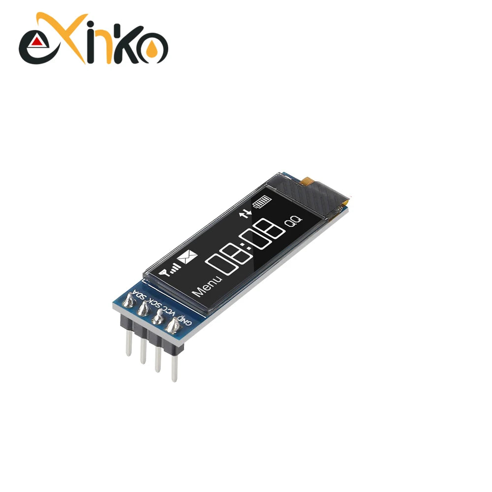 1-10pcs 0.91 inch OLED Display Module White/Blue OLED 128X32 LCD LED Display SSD1306 12832 0.91 IIC I2C Communicate for Arduino